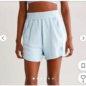 Free People Movement All Star Solid Short in Boardwalk Blue Size XS